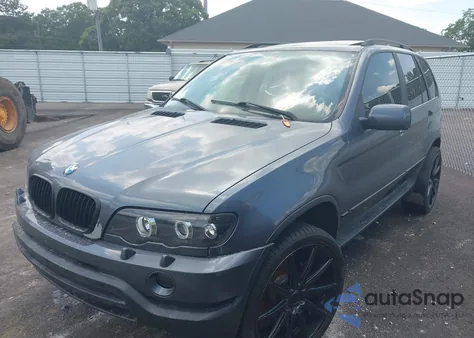 2002 BMW X5 3.0I z USA, uszkodzony, nr VIN 5UXFA53552LP30868
